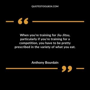 When youre training for Jiu Jitsu particularly if youre training for a competition you have to be