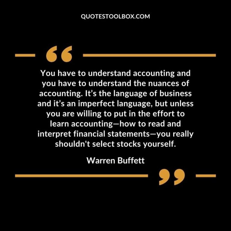 95 Awesome Accounting Motivational Quotes (Credits)